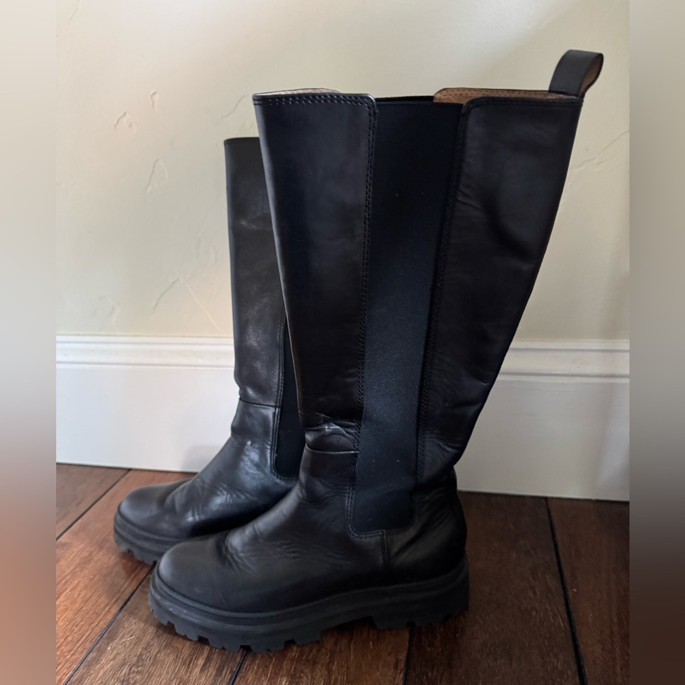 Madewell Knee-high Pull-on Boots
